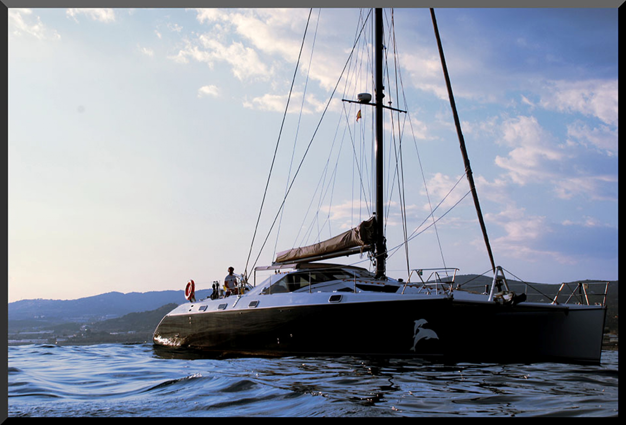 Catamaran de location Privilege 51 ancre
