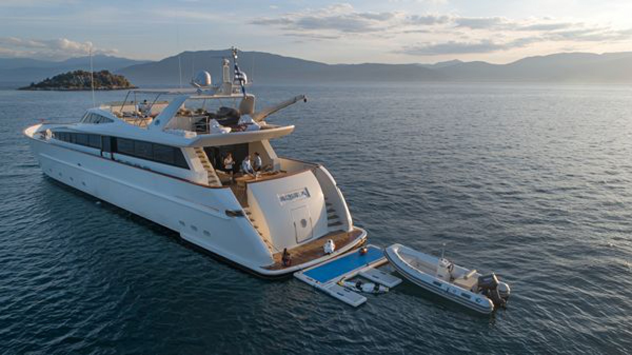 Aquila location de yacht