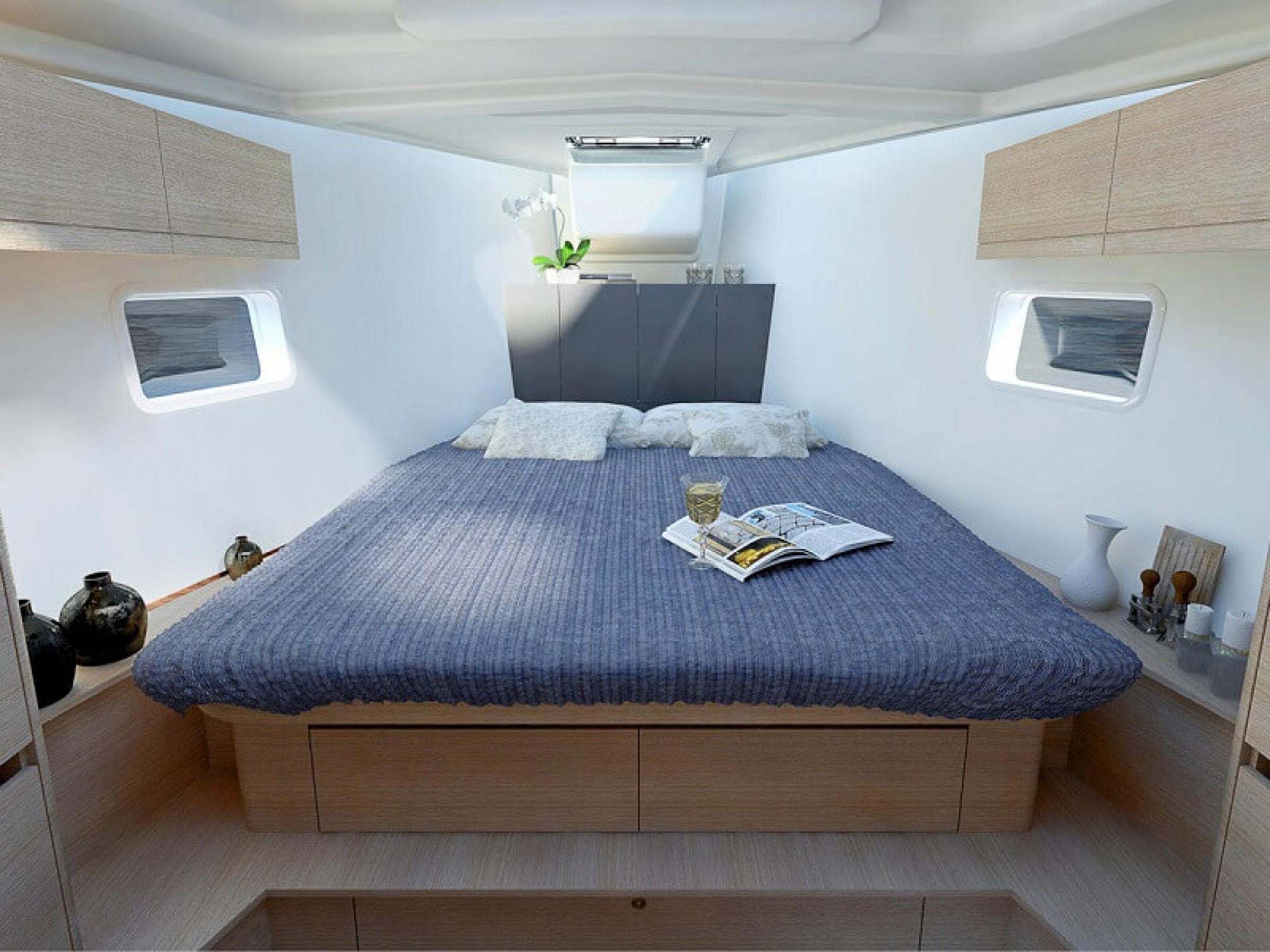 Bateau de location Hanse 418 cabine