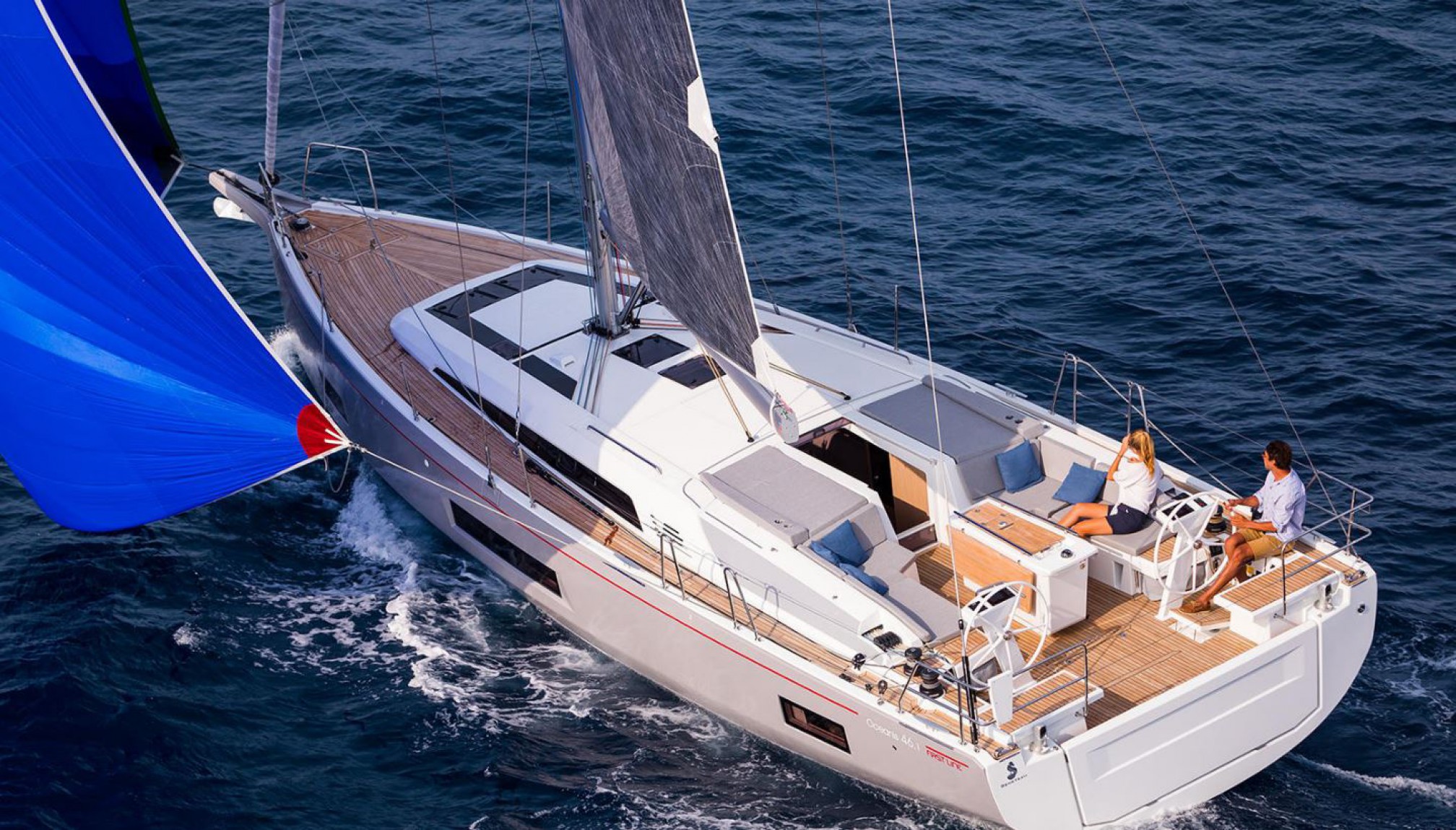 Velero de alquiler Oceanis 46.1 navegando