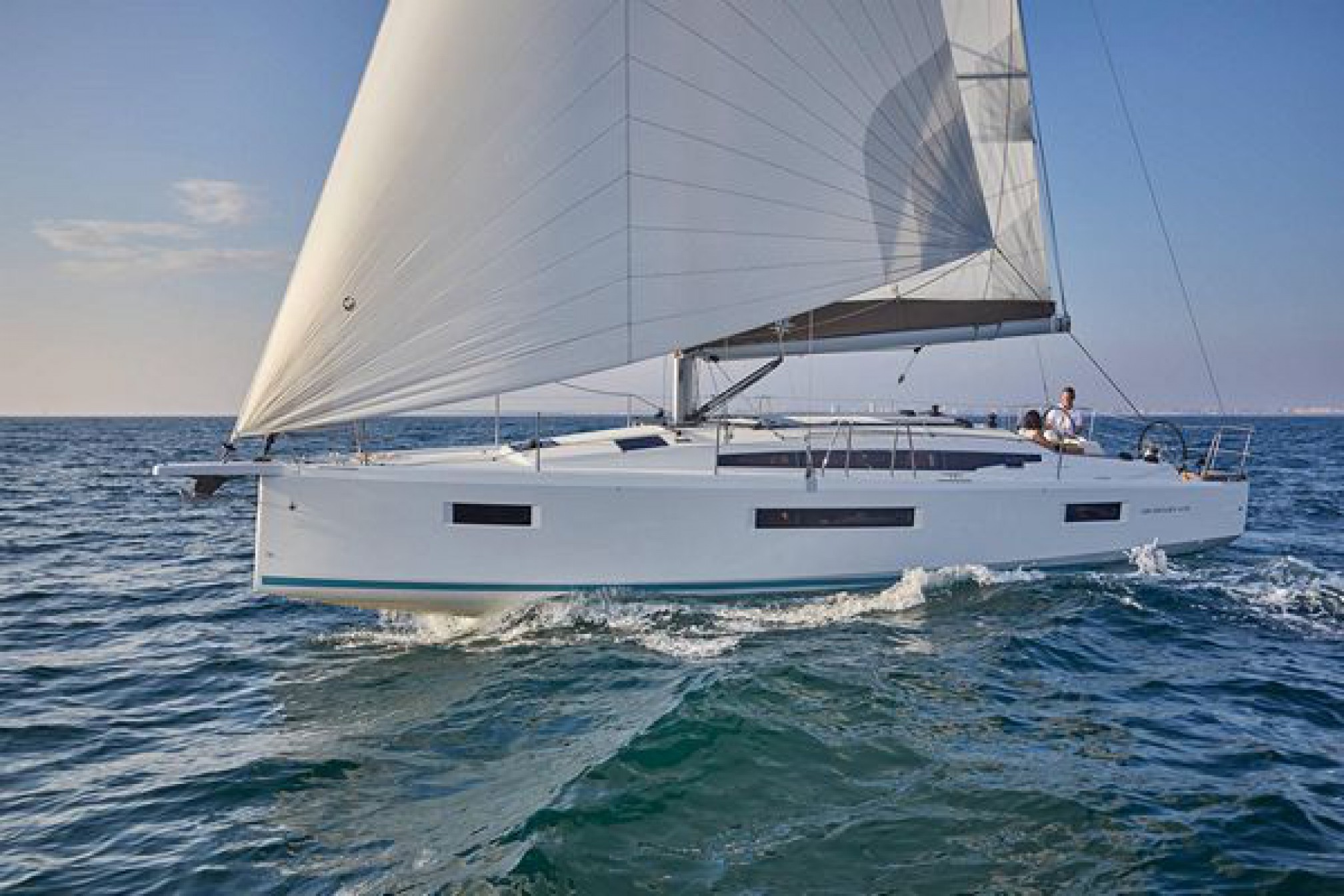 Voilier de location Sun Odyssey 410 naviguant