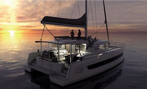 Rental catamaran Bali 4.8 sailing