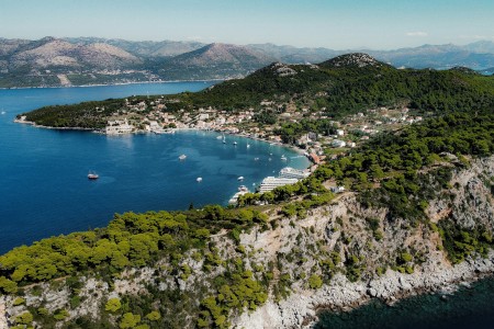 Bahía de Sunj en la isla de Lopud - Ston (14 mn)