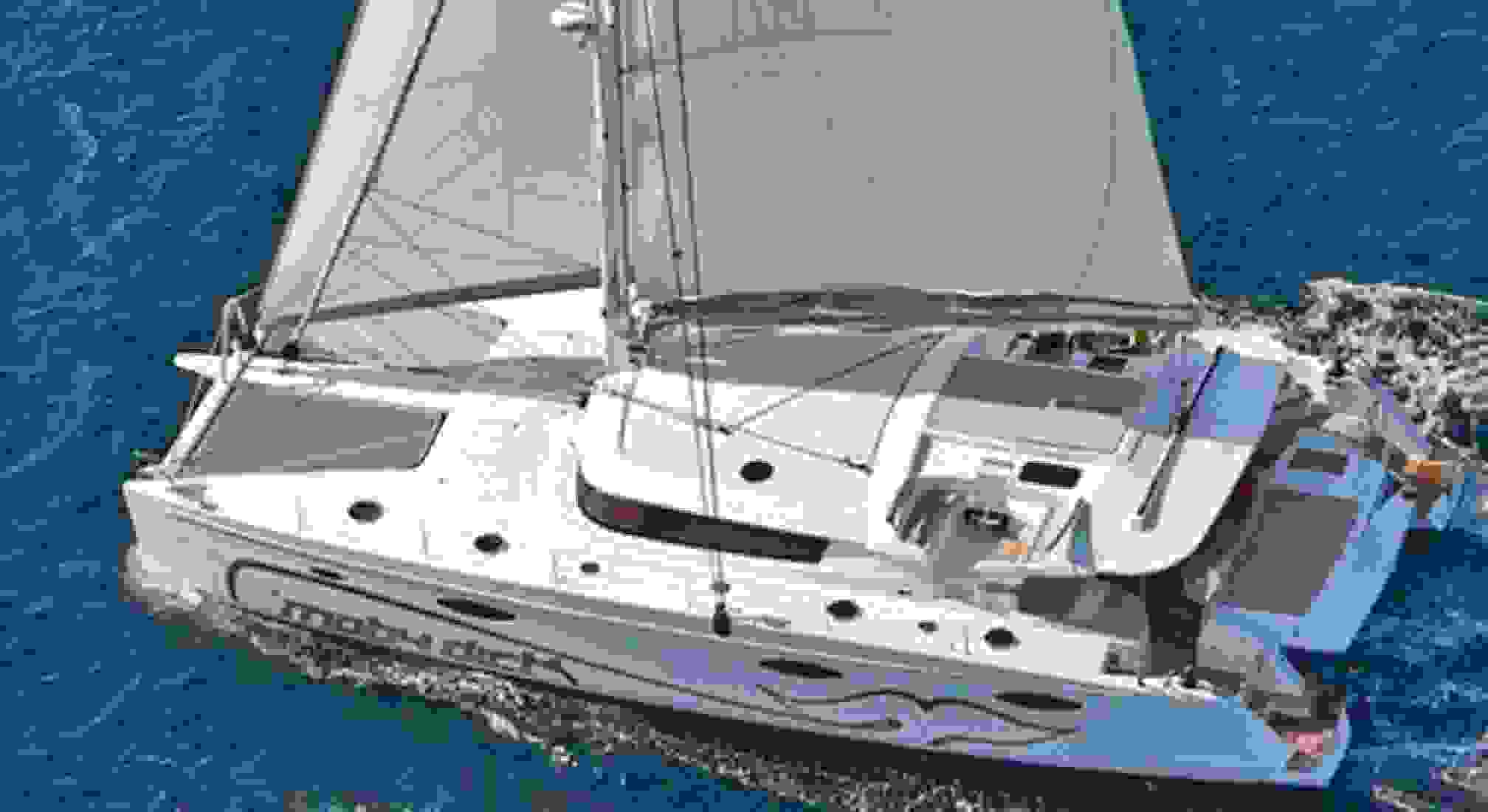 Moby Dick luxury catamaran charter sailing