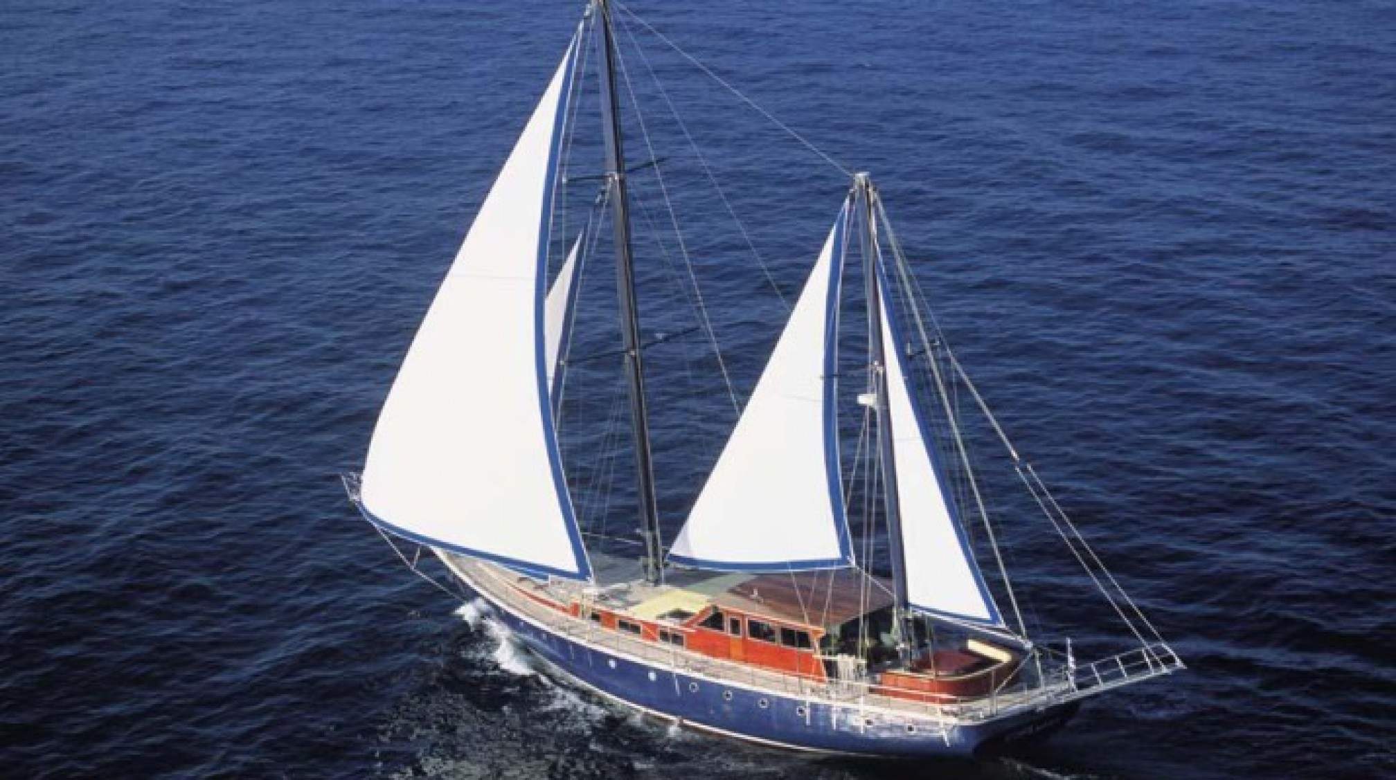 Almyra gulet charter, sailing