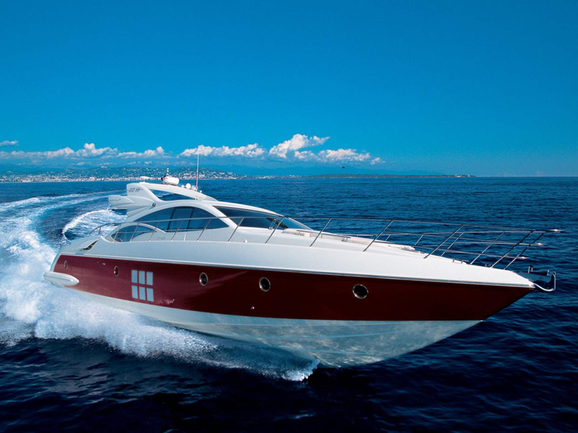 Azimut 68 Sport yacht charter sailing