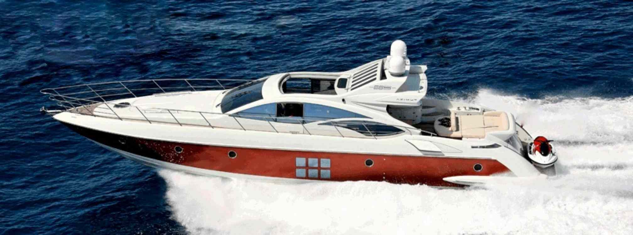 Azimut 68 Sport yacht charter sailing