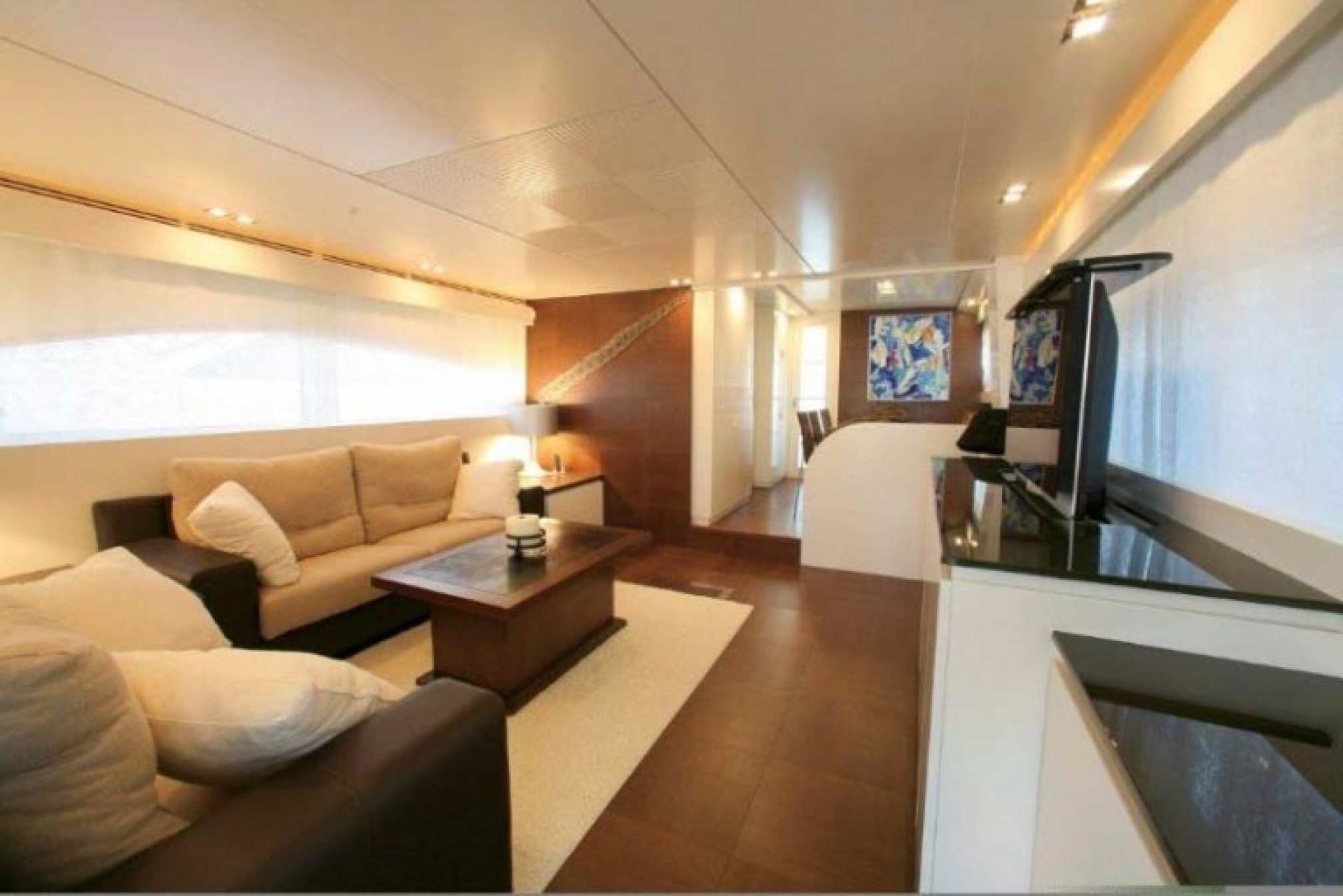 Astondoa 72 yacht charter salon