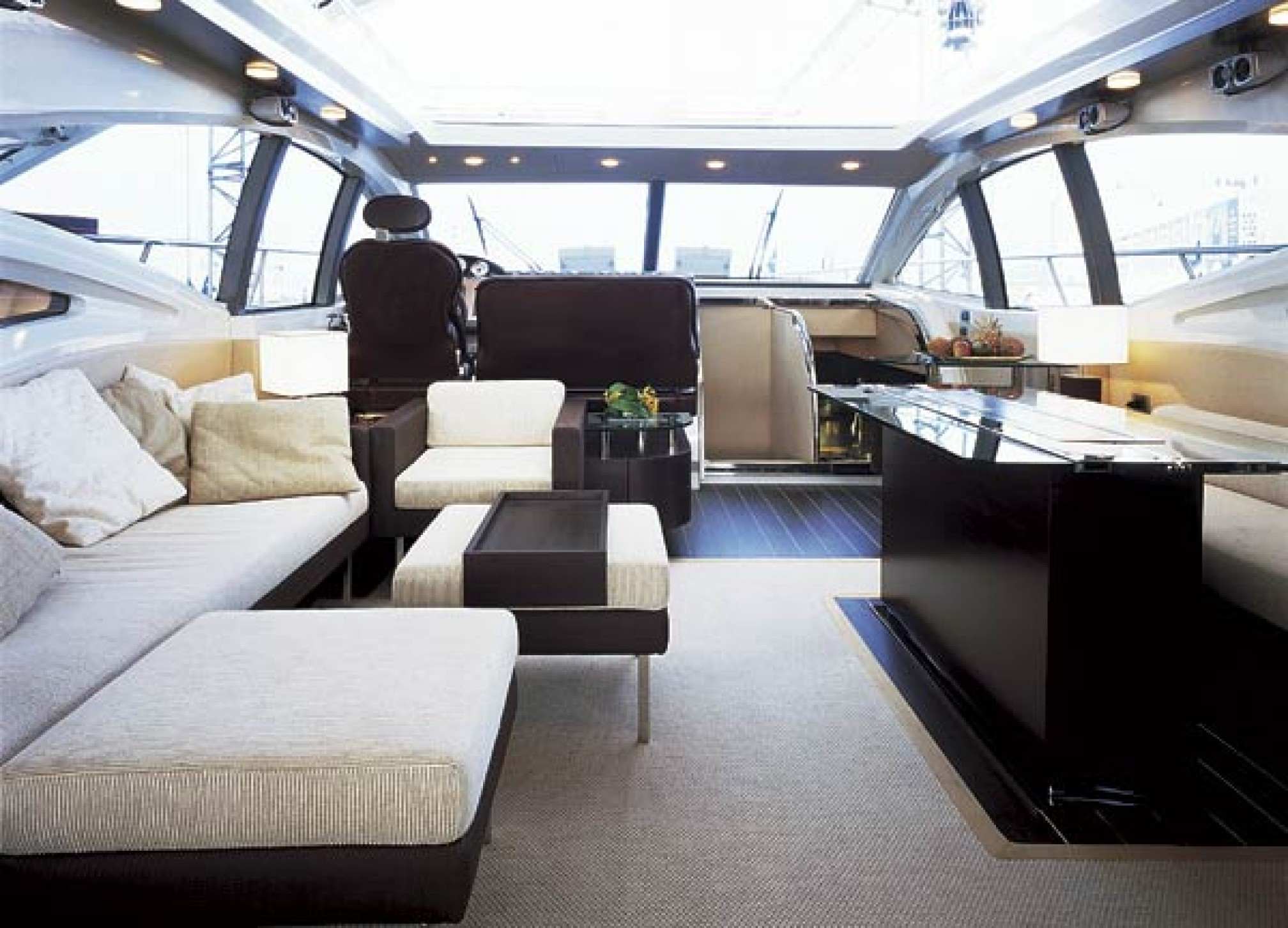Azimut 68S charter yacht salon