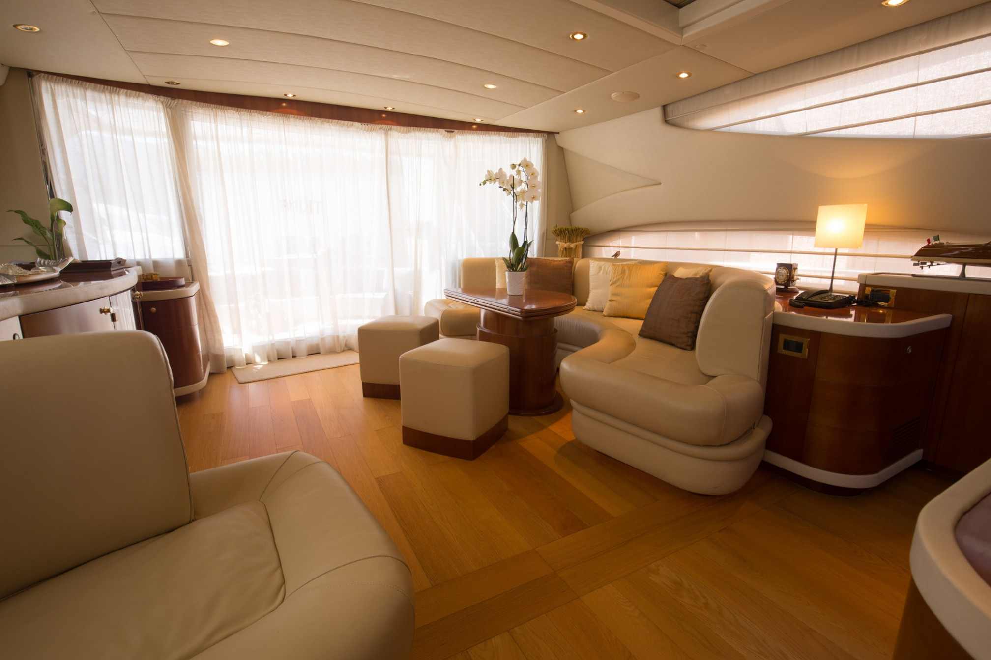  Alfamarine 78 charter yacht salon