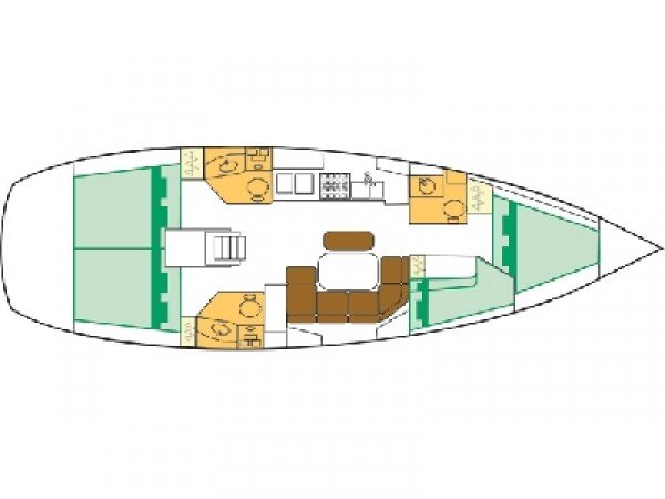 Oceanis Clipper 423_Layout