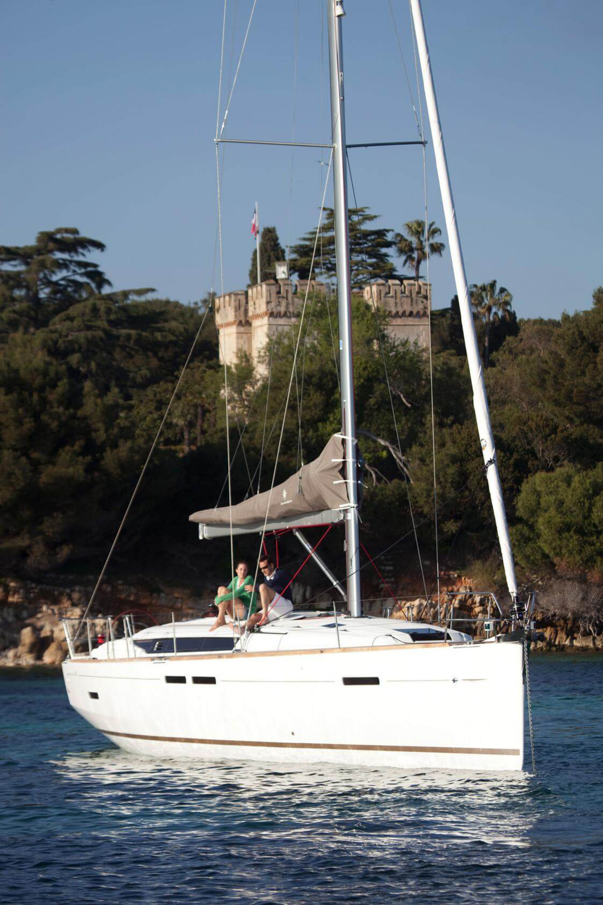 Sun Odyssey 449 sailboat charter mooring