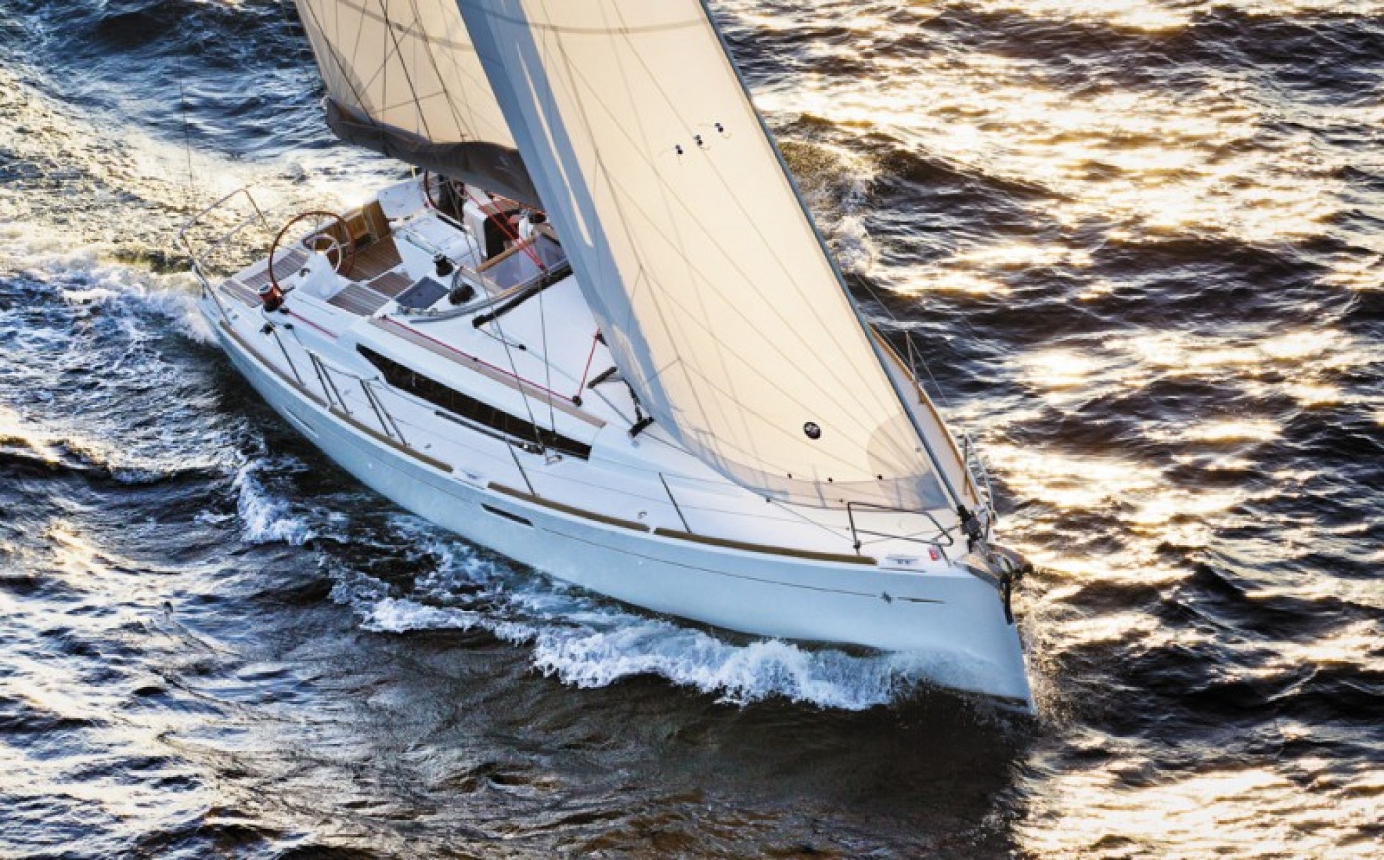 Sun Odyssey 389 sailboat charter sailing